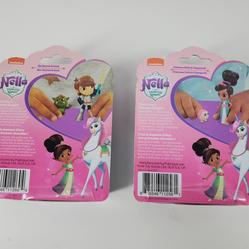 Nella The Princess Knight Sir Garrett & Gork And Princess Nella & Chipsqueak New - Picture 5 of 6